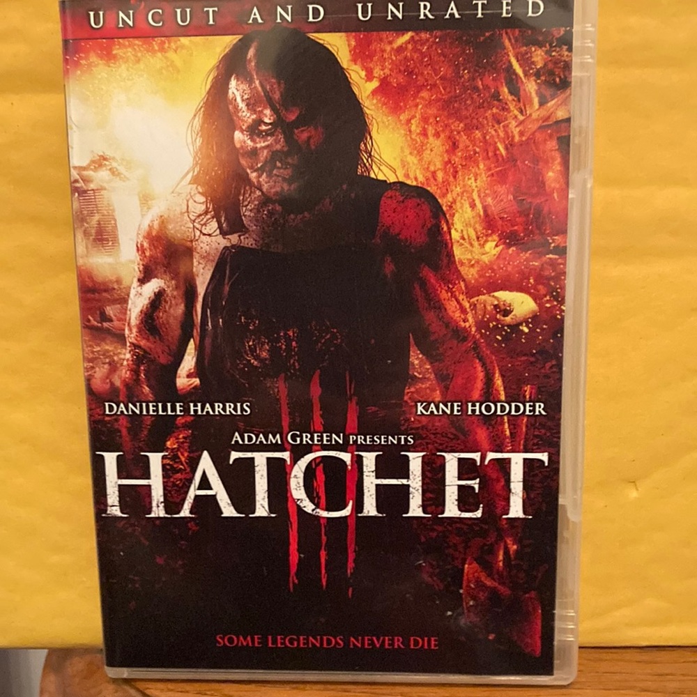 HATCHET III dvd (uncut/unrated)
